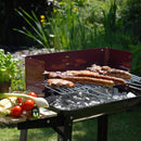 Landmann Wagon Charcoal BBQ with Wooden Shelves | 566 Landmann Outdoor Grill Euronics Ireland