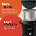 Instant Pot WhisperQuiet 9‑in‑1 Multi‑Cooker – 6 L Smart Pressure Cooker