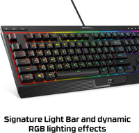 HyperX Alloy Core RGB Membrane Gaming Keyboard | HX-KB5ME2-UK
