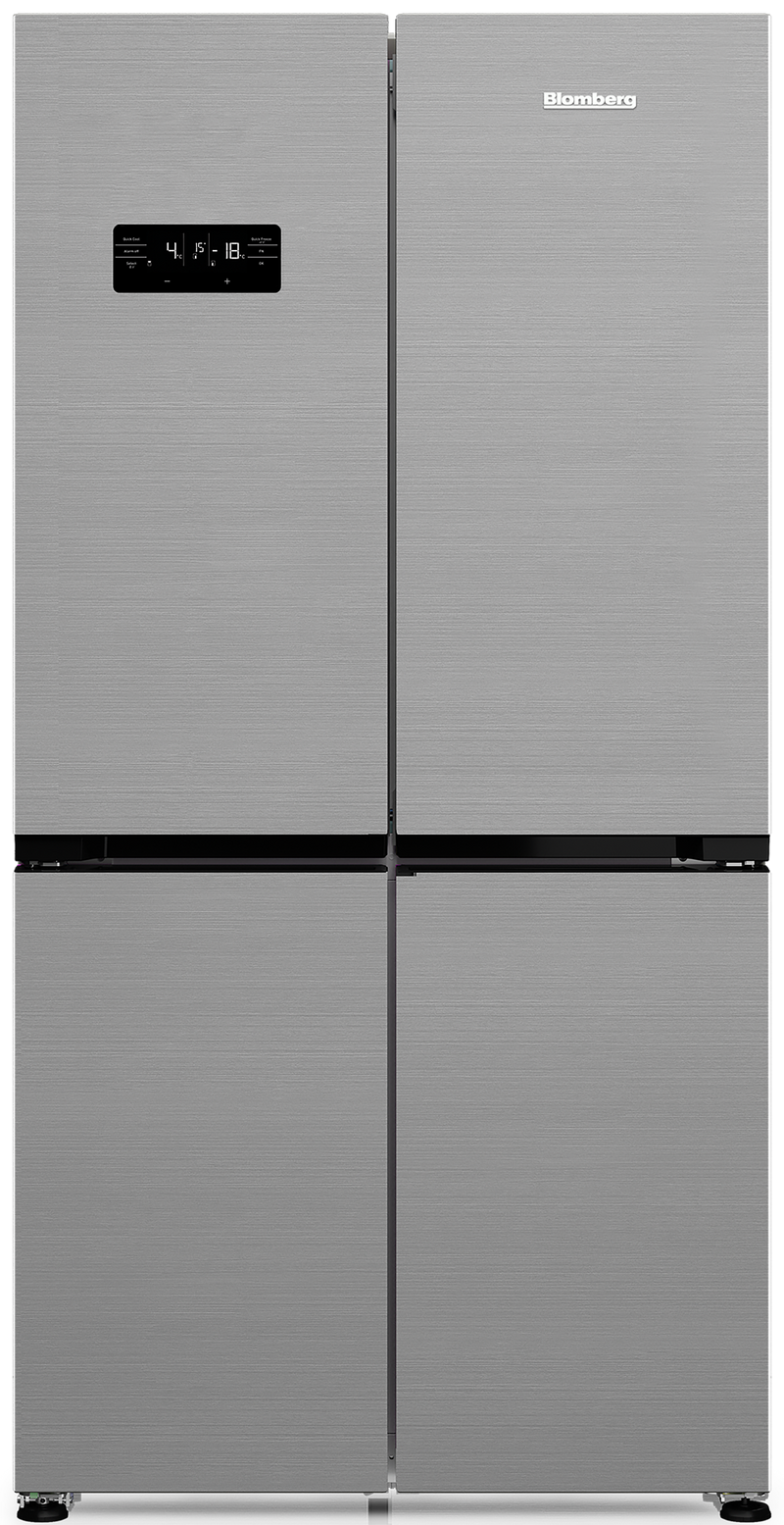 Blomberg 4 Door Fridge Freezer with VitaminCare+ Stainless Steel | KQD114VPX