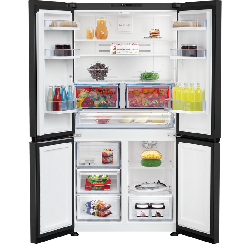 Beko Freestanding American Style Fridge Freezer with HarvestFresh™ | GN446224VPZ Beko American Fridge Freezer Euronics Ireland