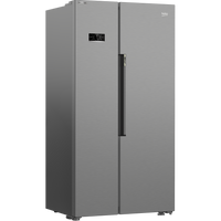 Beko Freestanding American Style Fridge Freezer with NeoFrost™ - Stainless Steel | ASL1442VPS Beko American Fridge Freezer Euronics Ireland