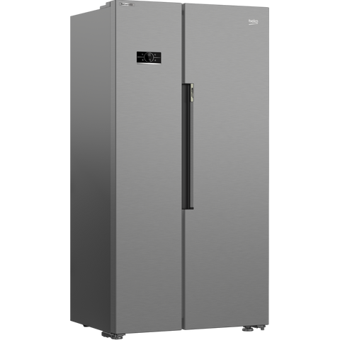Beko Freestanding American Style Fridge Freezer with NeoFrost™ - Stainless Steel | ASL1442VPS