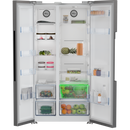 Beko Freestanding American Style Fridge Freezer with NeoFrost™ - Stainless Steel | ASL1442VPS Beko American Fridge Freezer Euronics Ireland