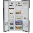 Beko Freestanding American Style Fridge Freezer with NeoFrost™ - Stainless Steel | ASL1442VPS Beko American Fridge Freezer Euronics Ireland