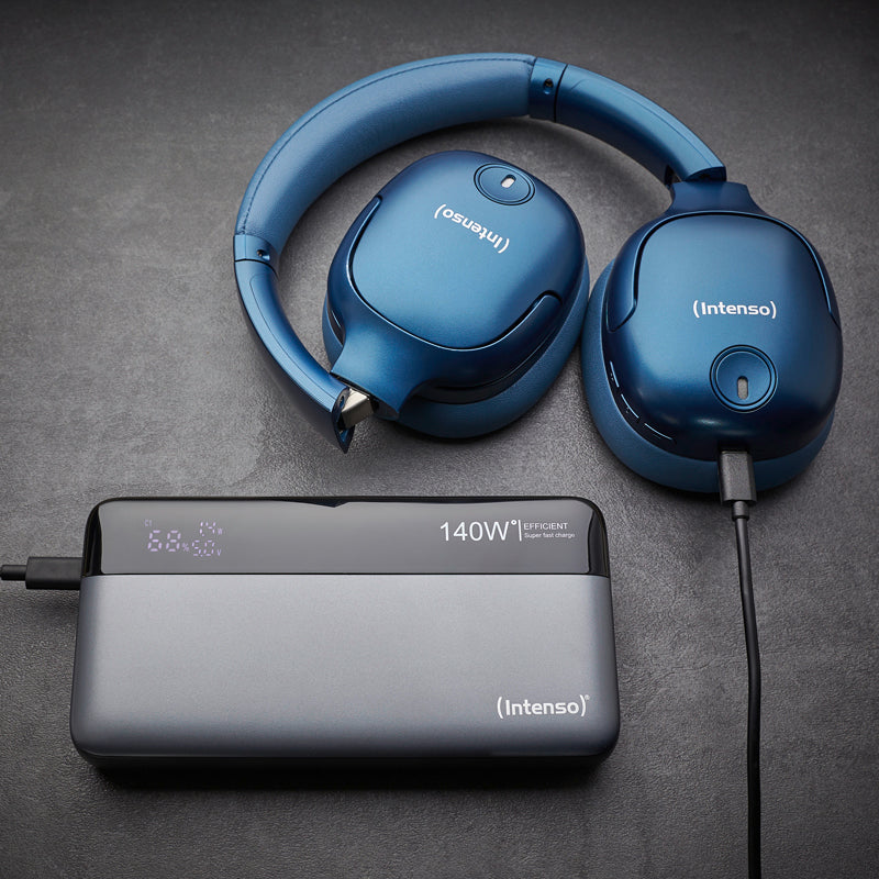 Intenso HE25000 25000mAh 140W Laptop Power Bank - Grey - view 5