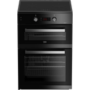 Beko Pro 60 cm Electric Cooker - Black & Silver | BDI6C65K