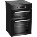 Beko Pro 60 cm Electric Cooker - Black & Silver | BDI6C65K