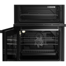 Beko Pro 60 cm Electric Cooker - Black & Silver | BDI6C65K