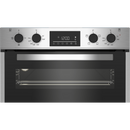 Beko 72cm Built-Under Double Fan Oven with Touch Controls | BBTF26300X Beko Oven Euronics Ireland