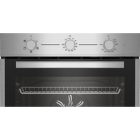 Beko AeroPerfect™ 60cm Built-in RecycledNet™ Single Fan Oven | BBIF16100X Beko Oven Euronics Ireland