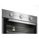 Beko AeroPerfect™ 60cm Built-in RecycledNet™ Single Fan Oven | BBIF16100X Beko Oven Euronics Ireland
