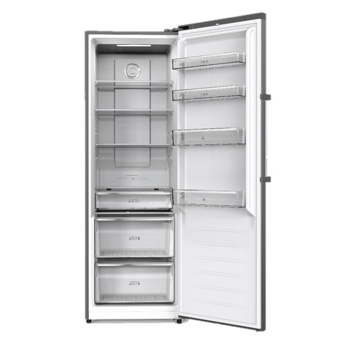 Belling Frost Free Tall Larder Fridge | Inox – view 2