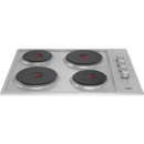 Beko 60cm Sealed Plate Hob with Side Knob Controls | HIBE64101X Beko Hob Euronics Ireland
