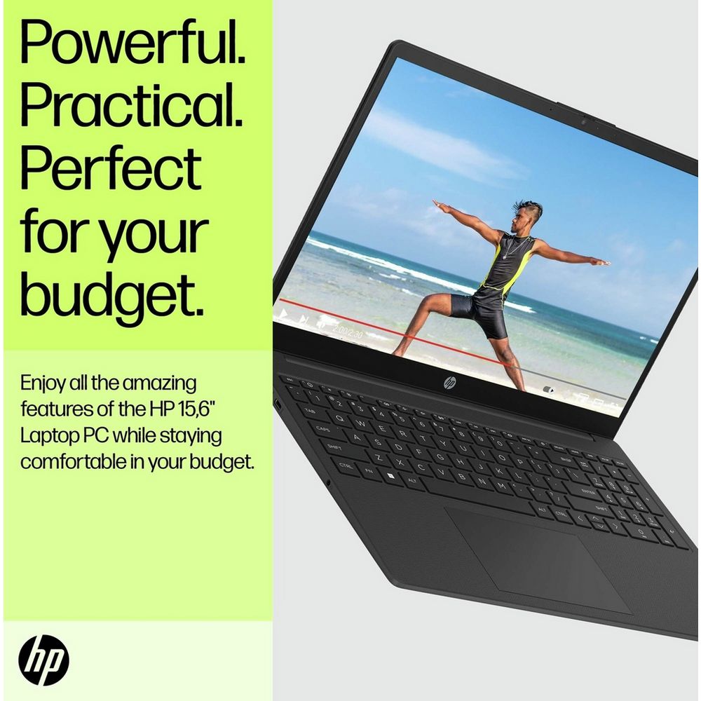 HP Laptop 15-fd0064na 15.6-inch laptop in Jet Black