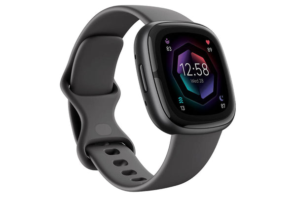 Fitbit Sense 2 - Advanced Health Smartwatch with cEDA Stress Sensor & GPS - Shadow Grey/Graphite | 79-FB521BKGB