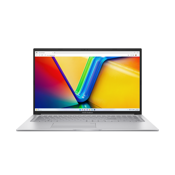 ASUS Vivobook 17 X1704VA laptop in Cool Silver