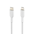 Belkin BoostCharge Pro Braided USB-C to Lightning Cable 1m White product image