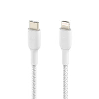 Belkin BoostCharge Pro Braided USB-C to Lightning Cable 1m White product image