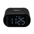 Groov-e Atlas II Bluetooth Alarm Clock Radio Black - official product image