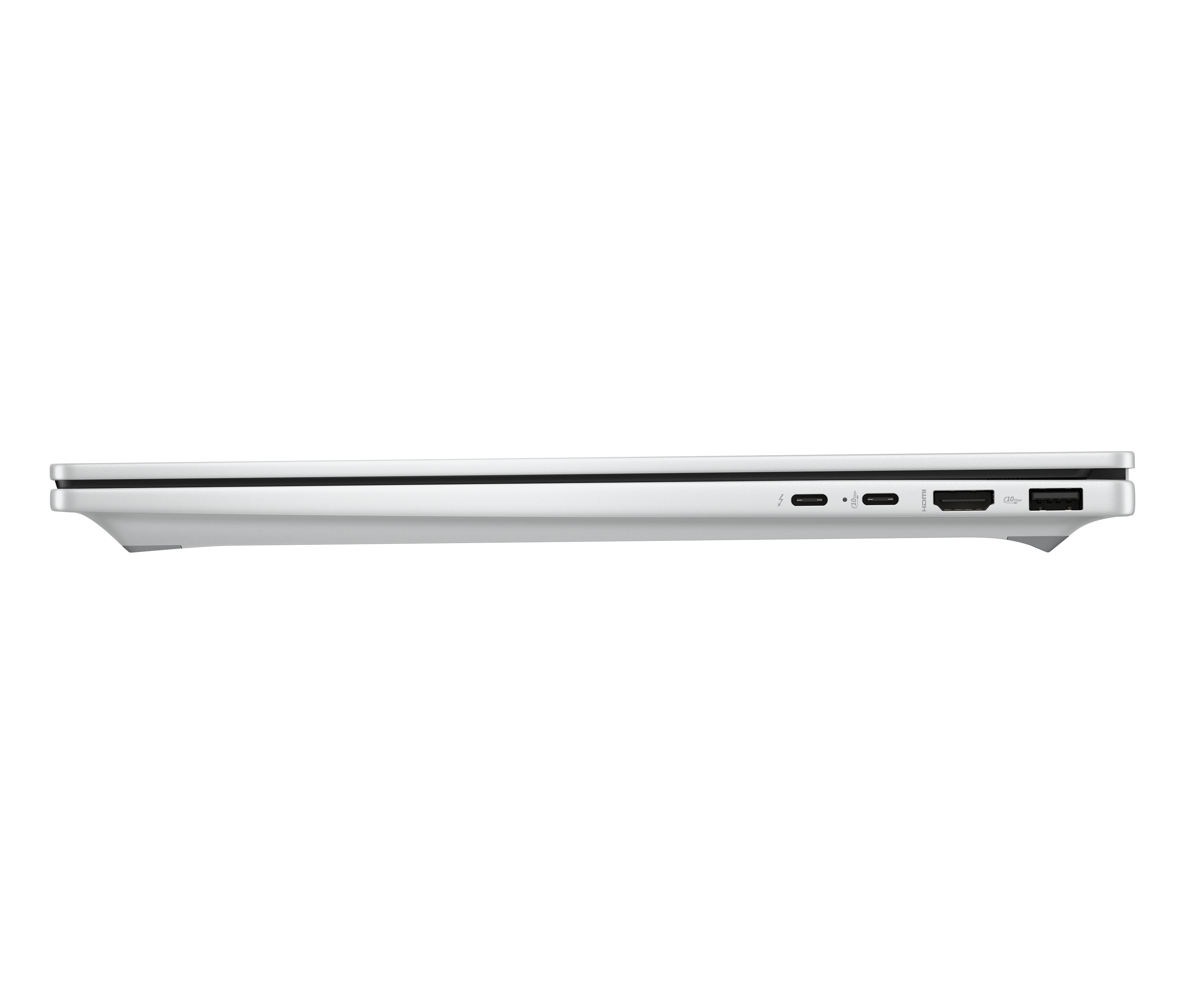 HP OmniBook 7 AI 16-inch laptop in Glacier Silver