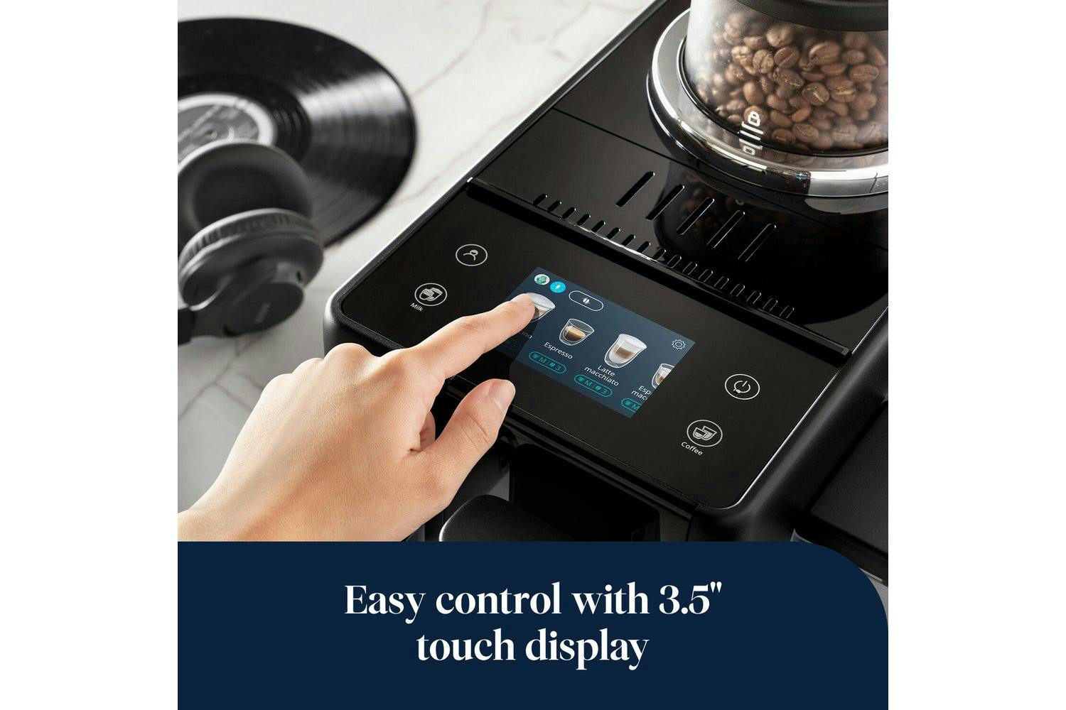 De’Longhi Rivelia Bean-to-Cup Coffee Machine | EXAM440.55.B