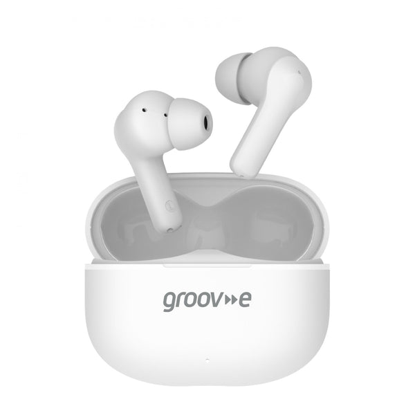 Groov-e Jive Buds True Wireless Earphones White - official product image