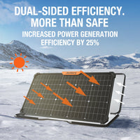 Jackery SolarSaga 80W Bifacial Portable Solar Panel product image