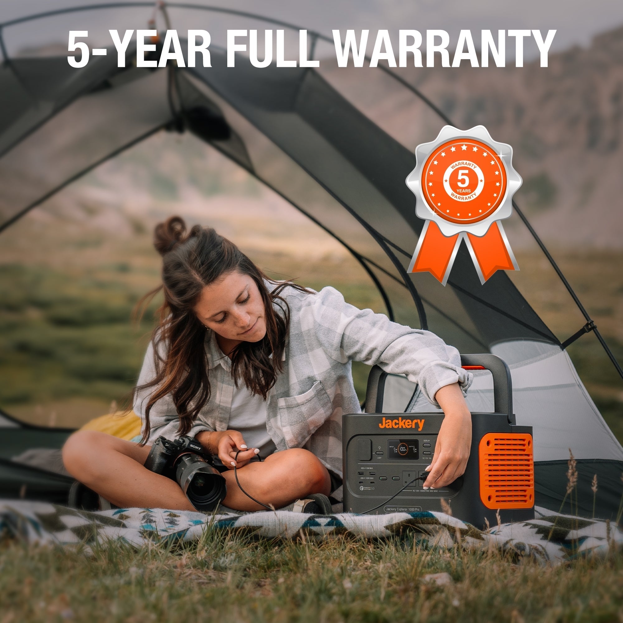 Jackery SolarSaga 80W Bifacial Portable Solar Panel product image