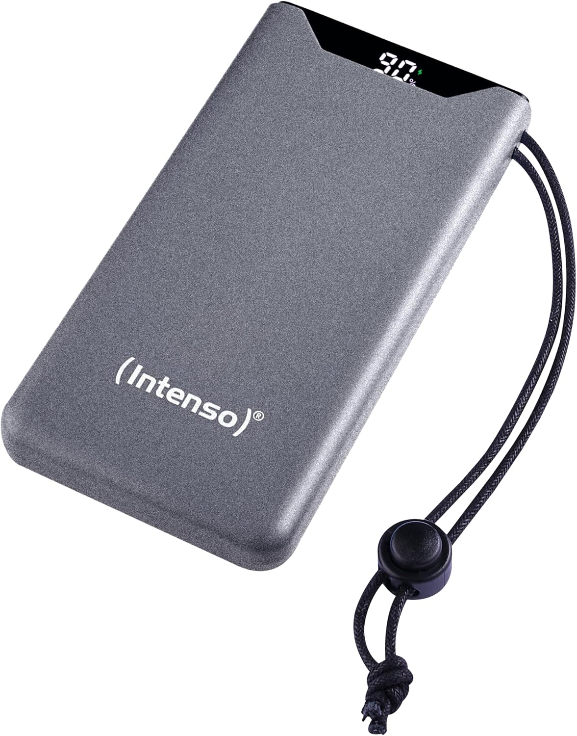 Intenso F10000 10000mAh 20W Power Bank - Grey - front view