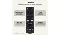 LG 24 Inch Smart Full HD HDR LED AI TV | 24LB70006LA.AEK