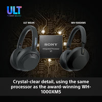 Sony ULT WEAR Wireless Noise‑Cancelling Headphones – Off‑White | WH‑ULT900N/W