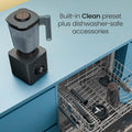 Chefman Obliterator 1380W 48oz Power Blender with Travel Jar | RJ27-T1-TJ-MIDNIGHT
