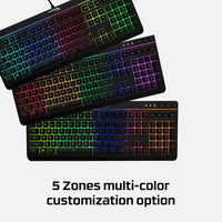 HyperX Alloy Core RGB Membrane Gaming Keyboard | HX-KB5ME2-UK