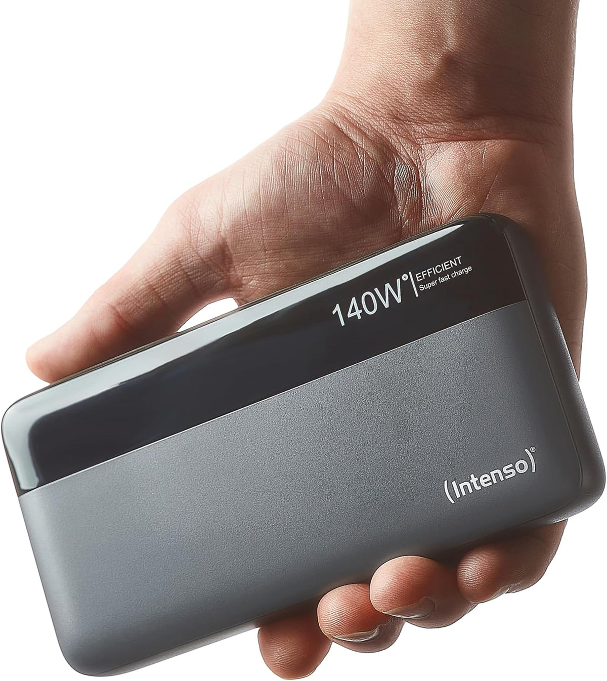 Intenso HE25000 25000mAh 140W Laptop Power Bank - Grey - view 3