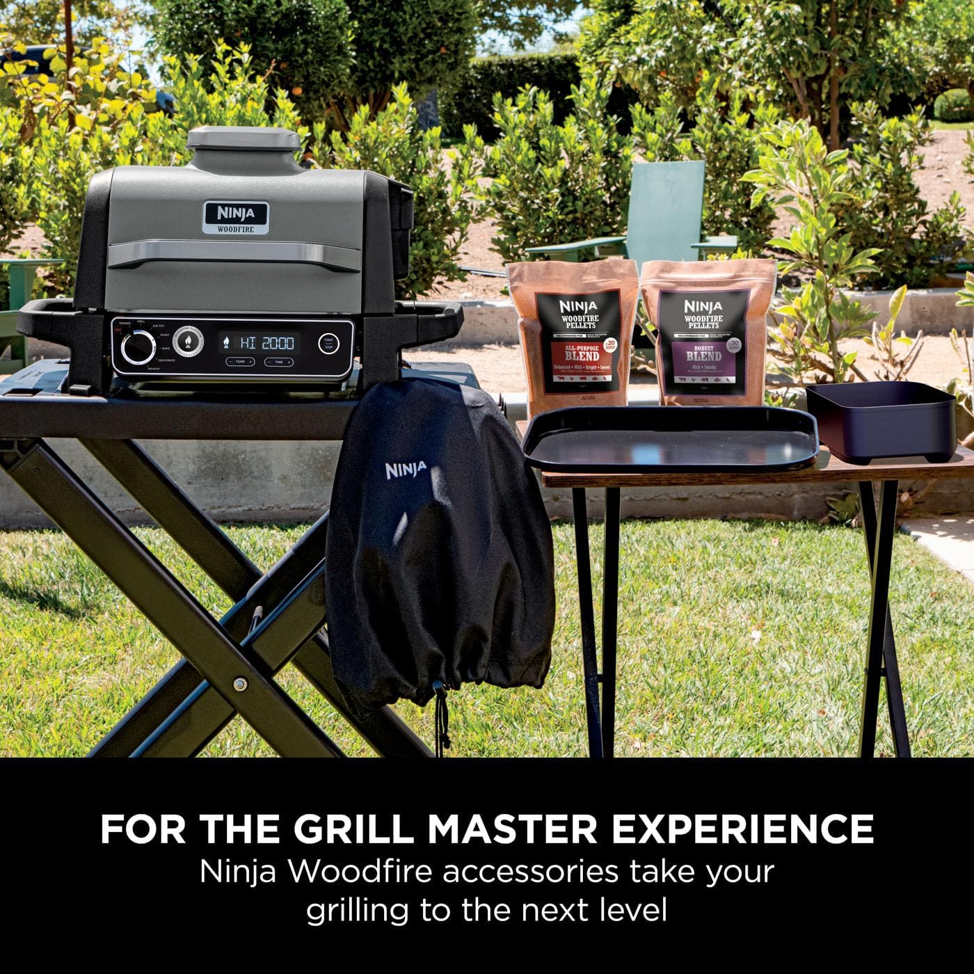 Ninja Woodfire Grill Cover - Compatible with Ninja Woodfire Electric BBQ Grill | XSKCOVEREUUK Ninja Grill Accessories Euronics Ireland