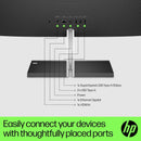 HP 24" All-in-One Desktop 8GB RAM 256GB AMD Radeon Graphics, Black | 650G3EA