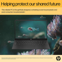 HP AMD Ryzen 3 7320U 8GB 256GB SSD 15.6" Full HD Laptop Windows 11 Home | BM2U1EA#ABU