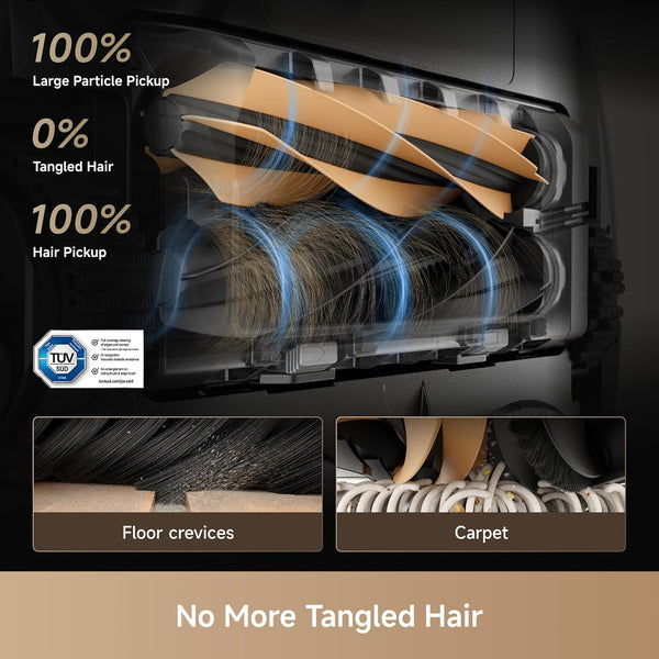 DREAME X50 Ultra Robot Vacuum & Mop, Auto-Empty, 20,000 Pa, Self-Cleaning Dock | RLX85CE-4