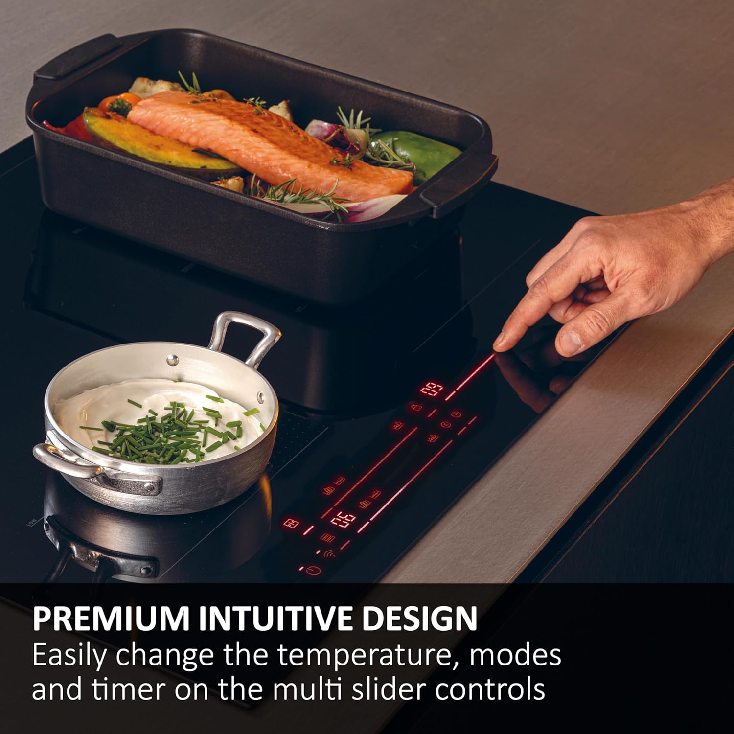 Haier ID Series 2 60cm 4 Zone Induction Hob with WiFi | HAISJ64MC