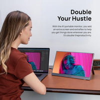 Arzopa A1 15.6" FHD Lightweight Portable Travel Monitor | A1-15.6-FHD