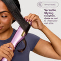 Shark SilkiPro Ceramic Hair Straightener & Dryer | HT401UKPU