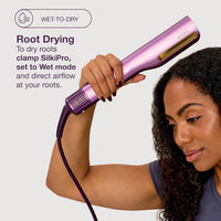 Shark SilkiPro Ceramic Hair Straightener & Dryer | HT401UKPU