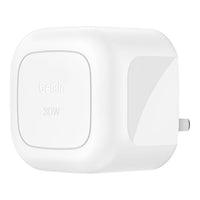 Belkin BoostCharge Compact USB-C Wall Charger 30W White product image