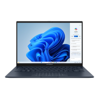 ASUS Zenbook 14 OLED UX3405CA laptop in Ponder Blue