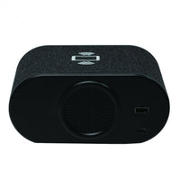 Groov-e Atlas II Bluetooth Alarm Clock Radio Black - official product image