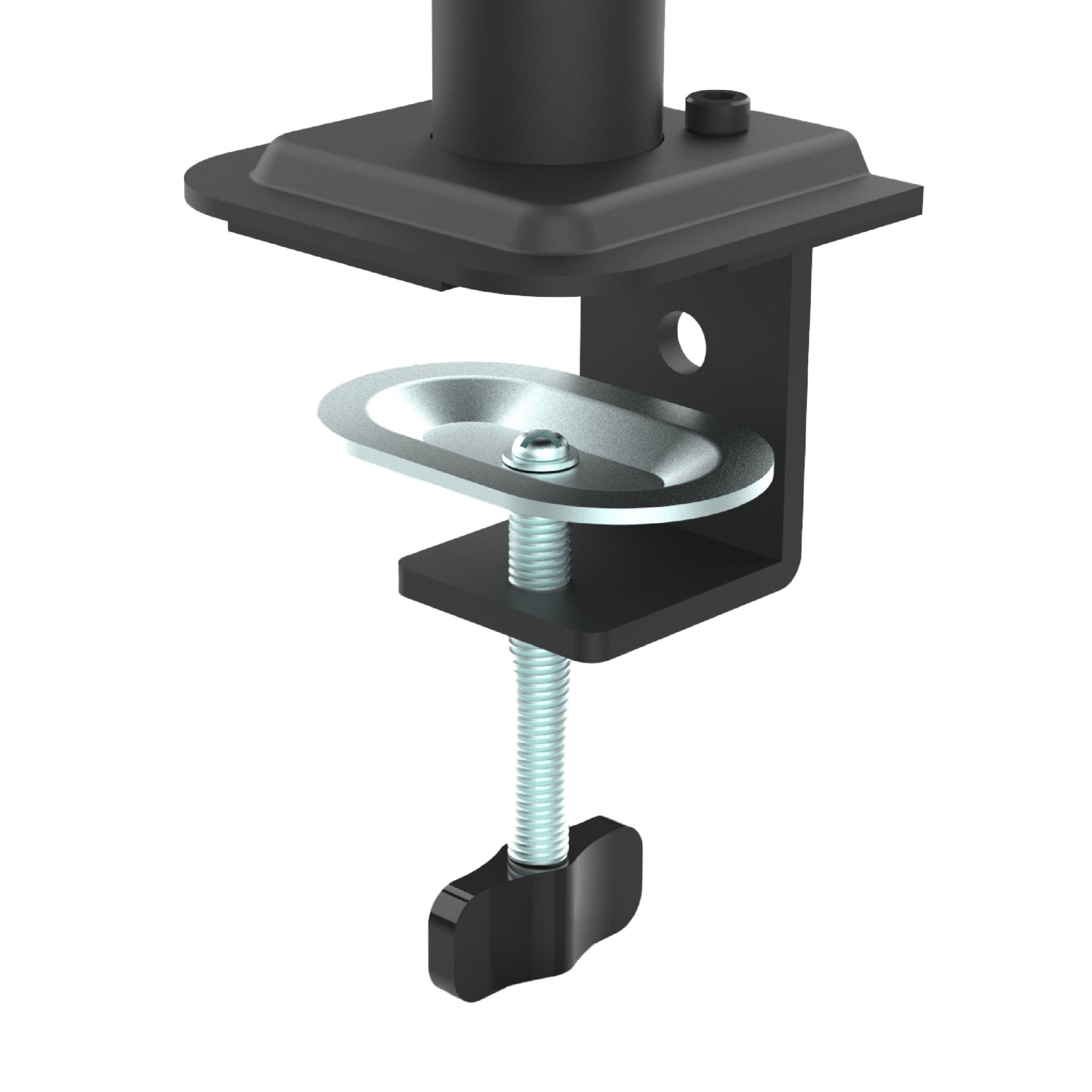 Groov-e Universal Dual Desktop Monitor Arm Black - official product image