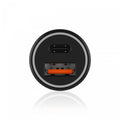 Groov-e USB-C and USB-A Car Charger 20W Black - official product image