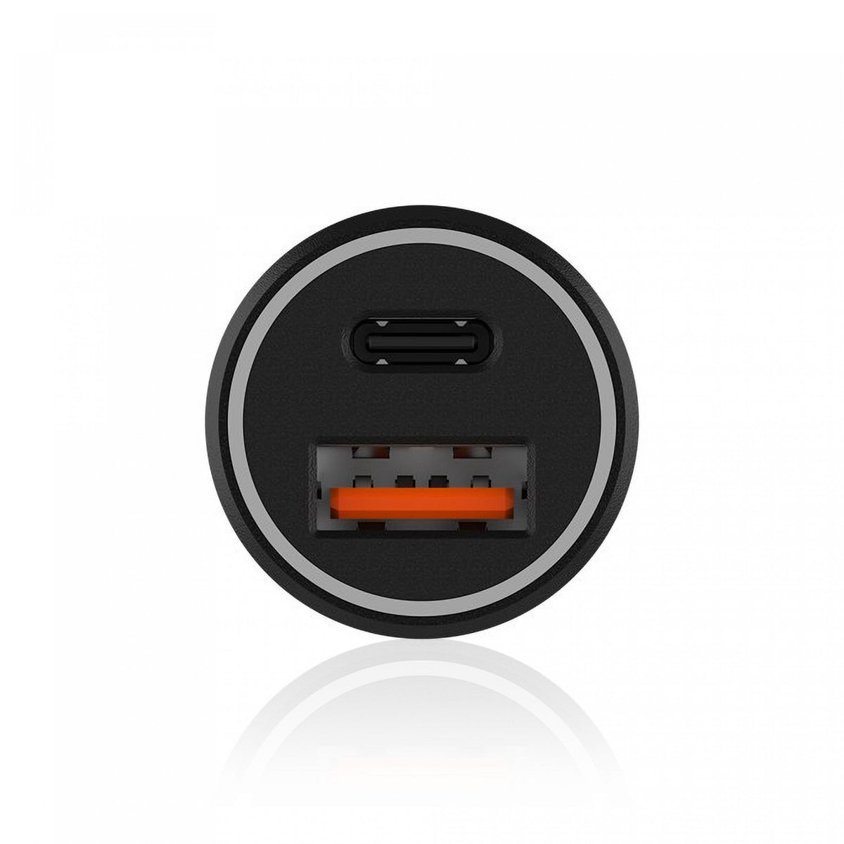 Groov-e USB-C and USB-A Car Charger 20W Black - official product image
