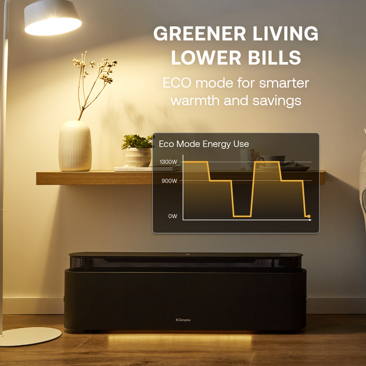 Dimplex Thermaliq Smart Baseboard Heater 2.2kW Smart Black product image